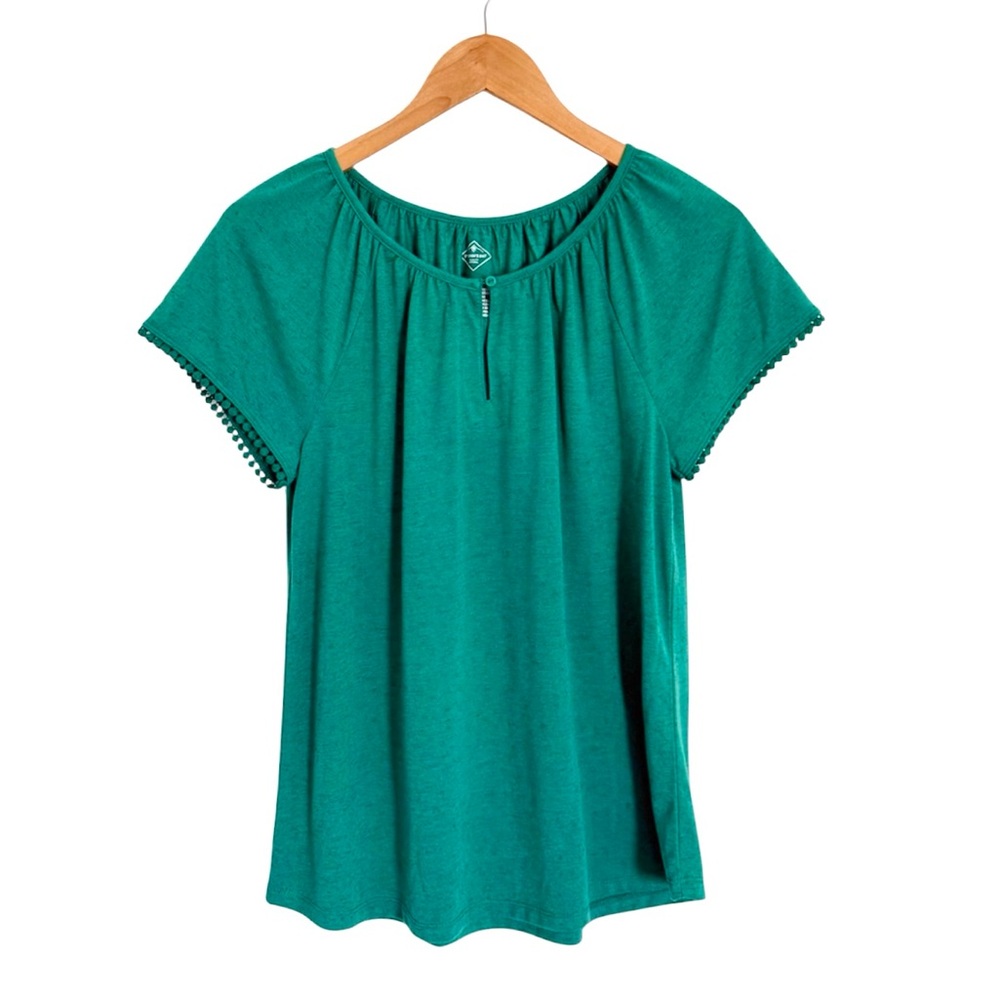 St. John’s Bay Keyhole Neck Top